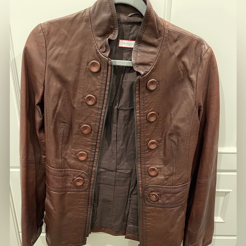 Leather jacket